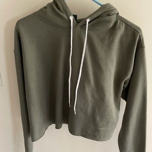 Wild fable cropped hoodie